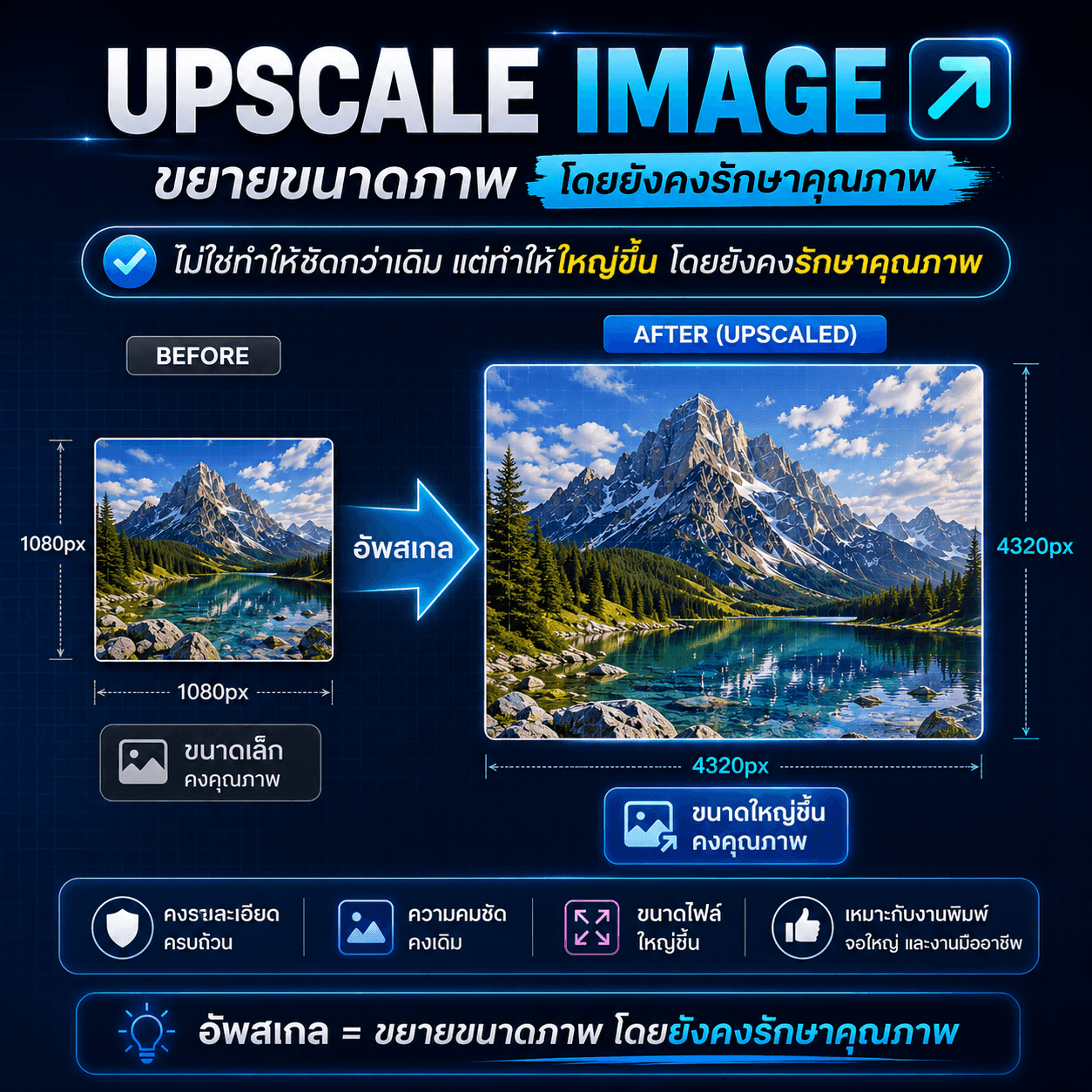 Upscale Image